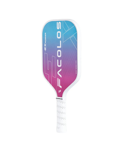 Facolos ExPower White paddle face view | Facolos Australia