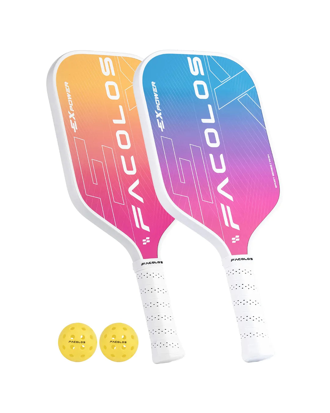 Facolos ExPower White Sport Series paddle set | Facolos Australia