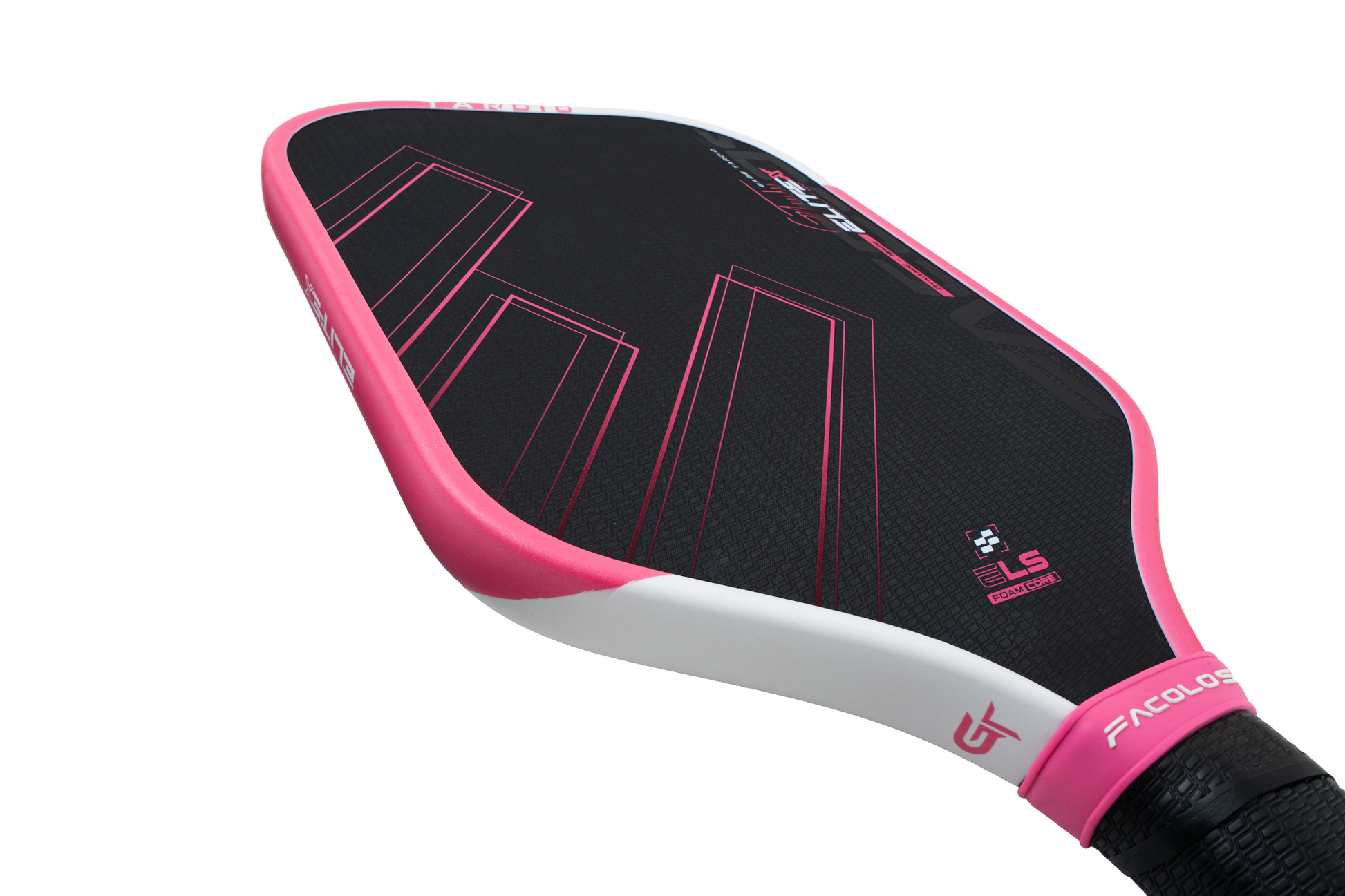 Gabe Tardio Signature Paddle - GT Pink edge closeup