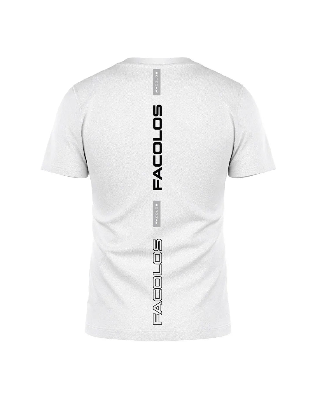 Facolos Match T-Shirt front view – Black | Facolos Australia
