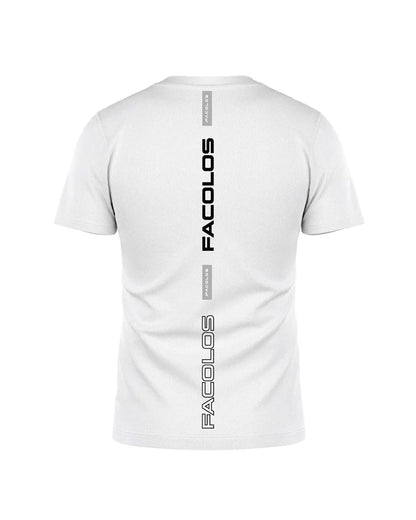 Facolos Match T-Shirt front view – Black | Facolos Australia