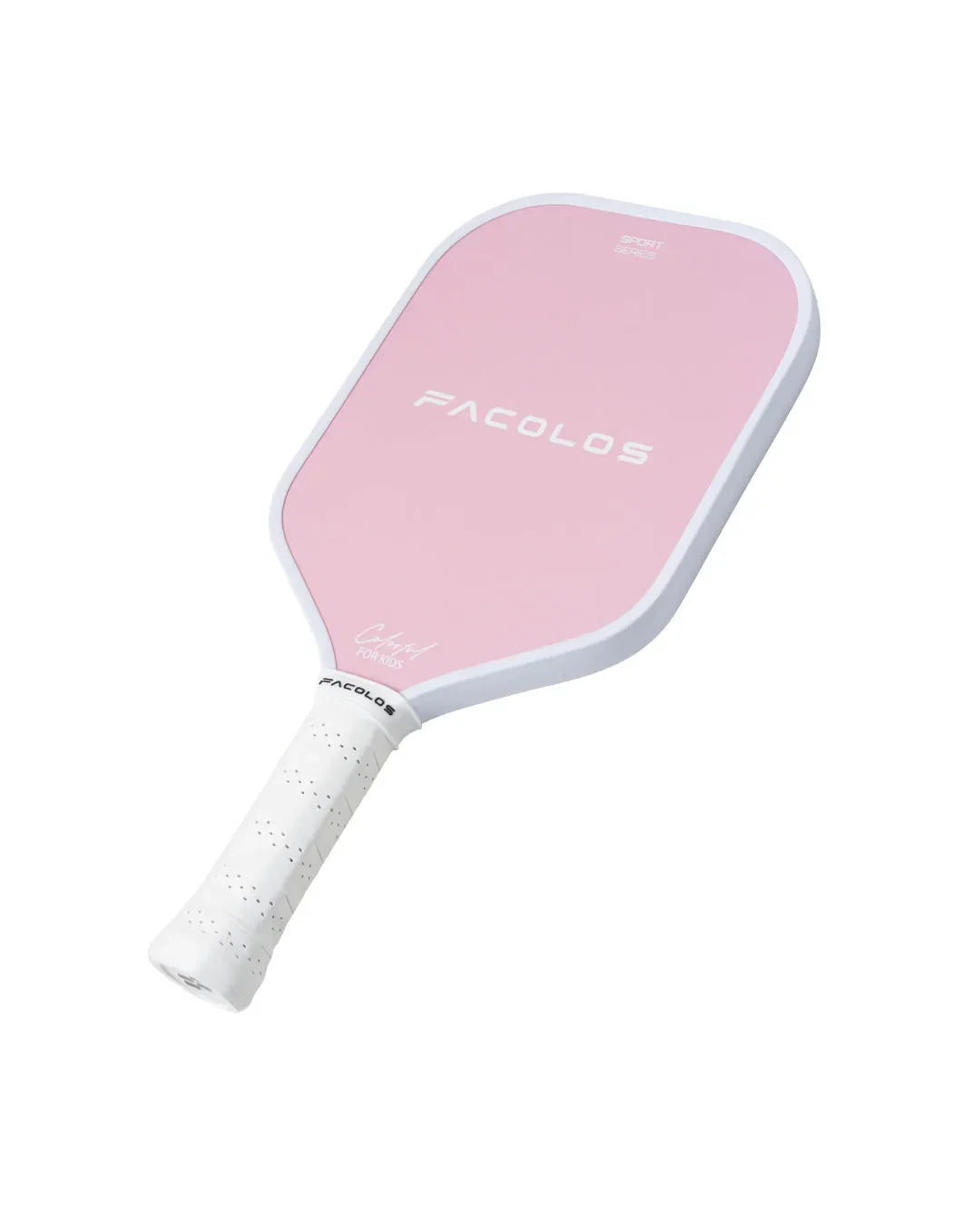 Facolos pink paddle with white handle, Facolos Australia pickleball equipment