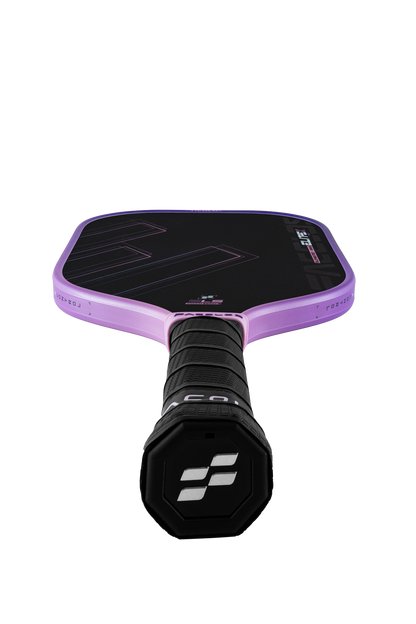 Elite X 2.0 Elongated - Purple grip closeup