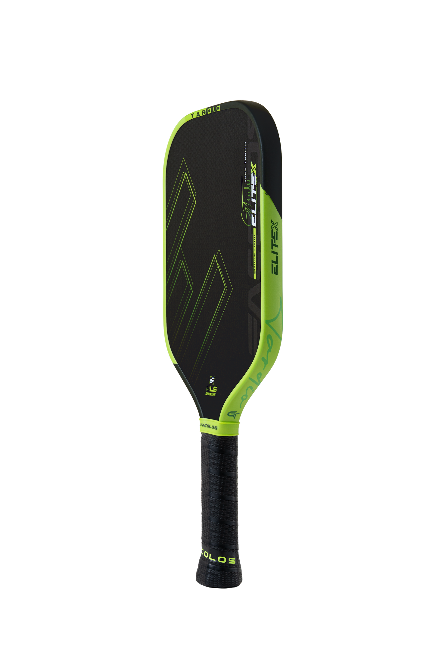 Gabe Tardio Signature Paddle - GT Neon angled view