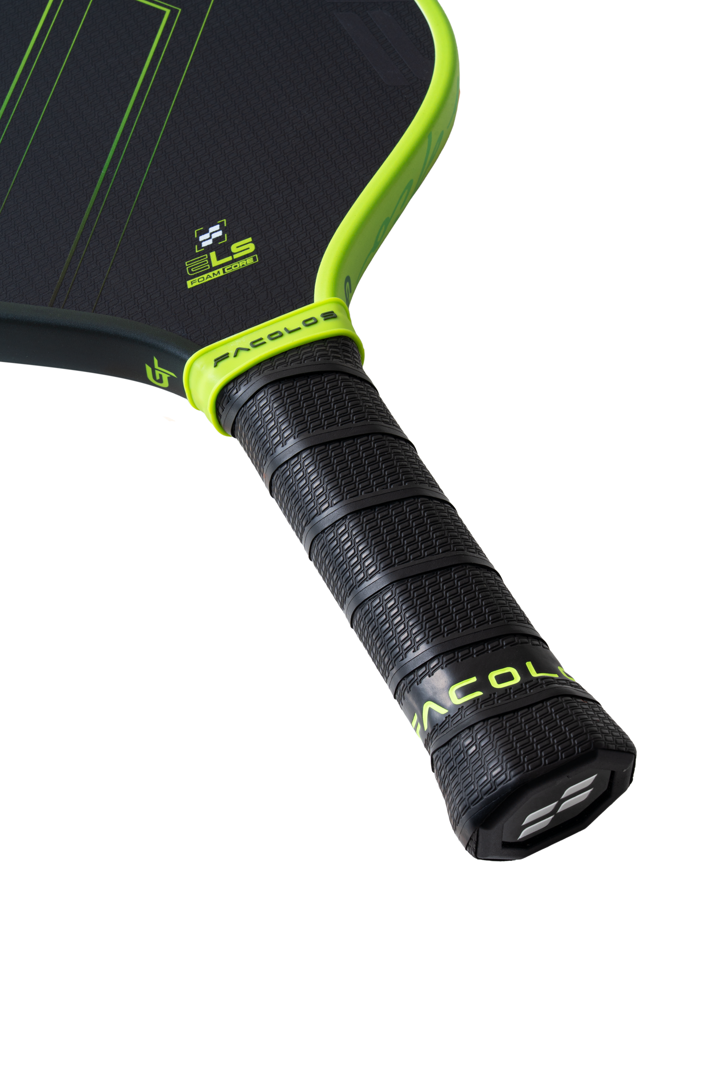 Gabe Tardio Signature Paddle - GT Neon grip closeup