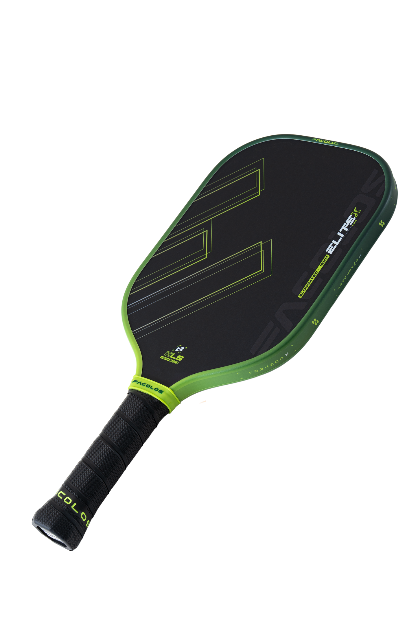 Elite X 2.0 Elongated - Green edge closeup