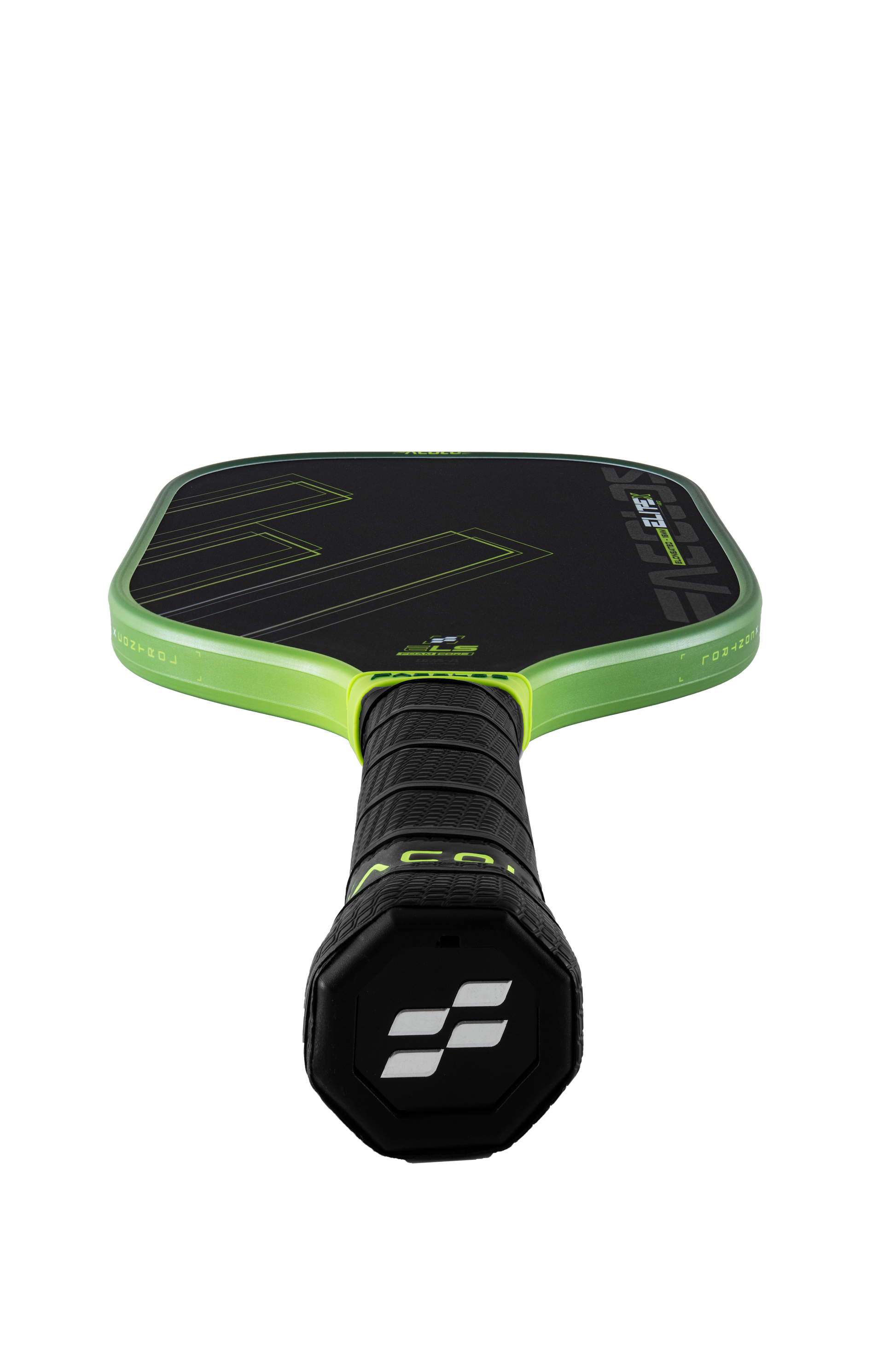 Elite X 2.0 Elongated - Green grip closeup