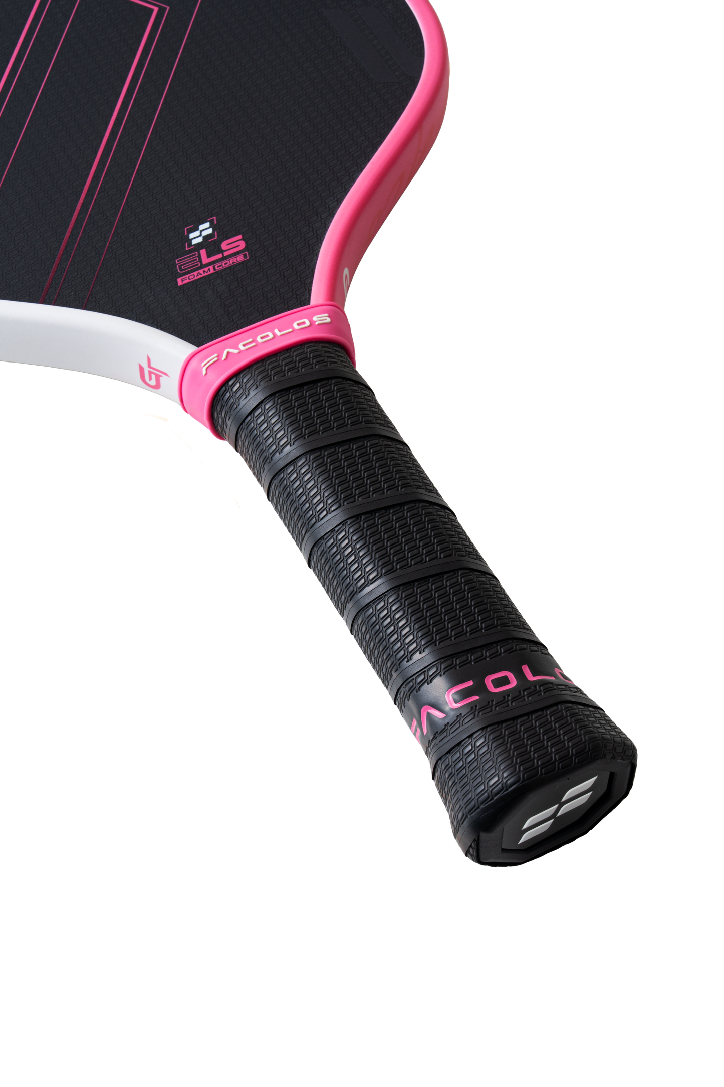 Gabe Tardio Signature Paddle - GT Pink grip closeup