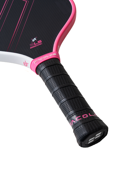 Gabe Tardio Signature Paddle - GT Pink grip closeup