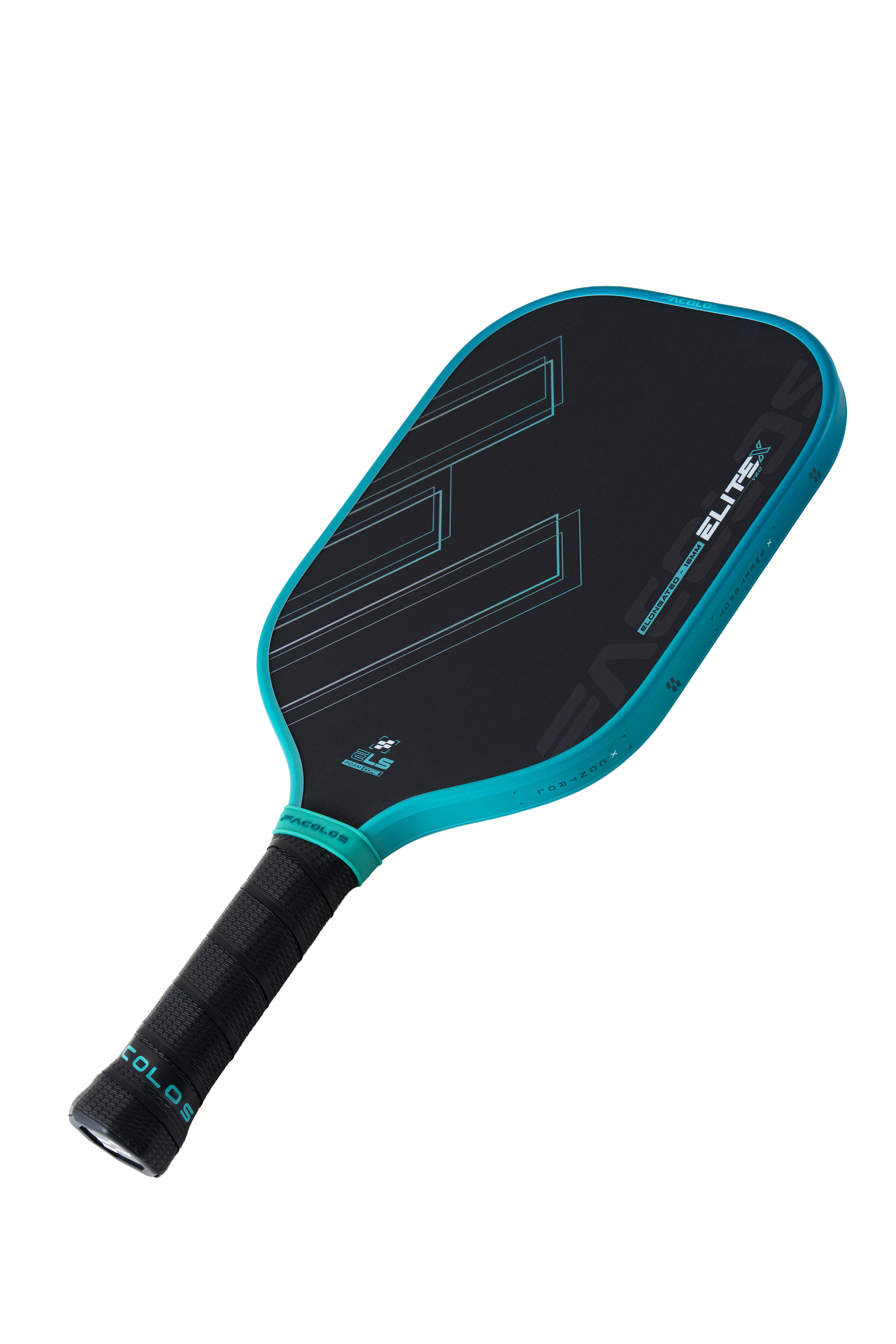 Elite X 2.0 Elongated - Teal edge closeup