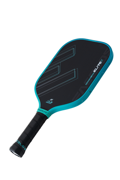 Elite X 2.0 Elongated - Teal edge closeup