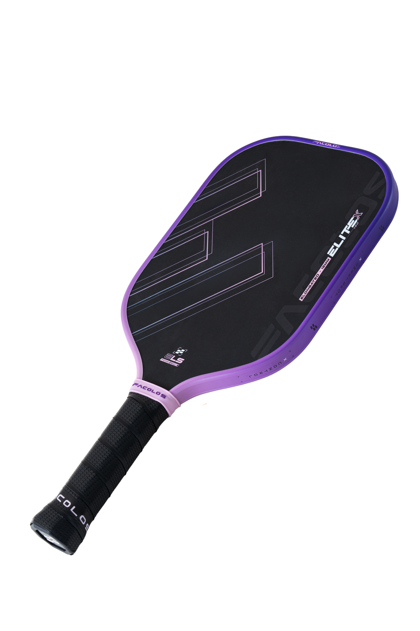 Elite X 2.0 Elongated - Purple edge closeup