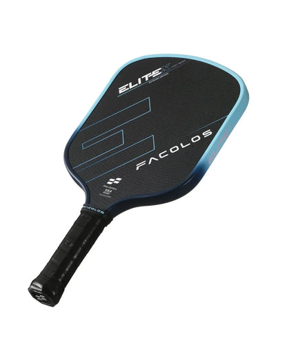 Facolos Elite X pickleball paddle with blue edge, official Facolos Australia product