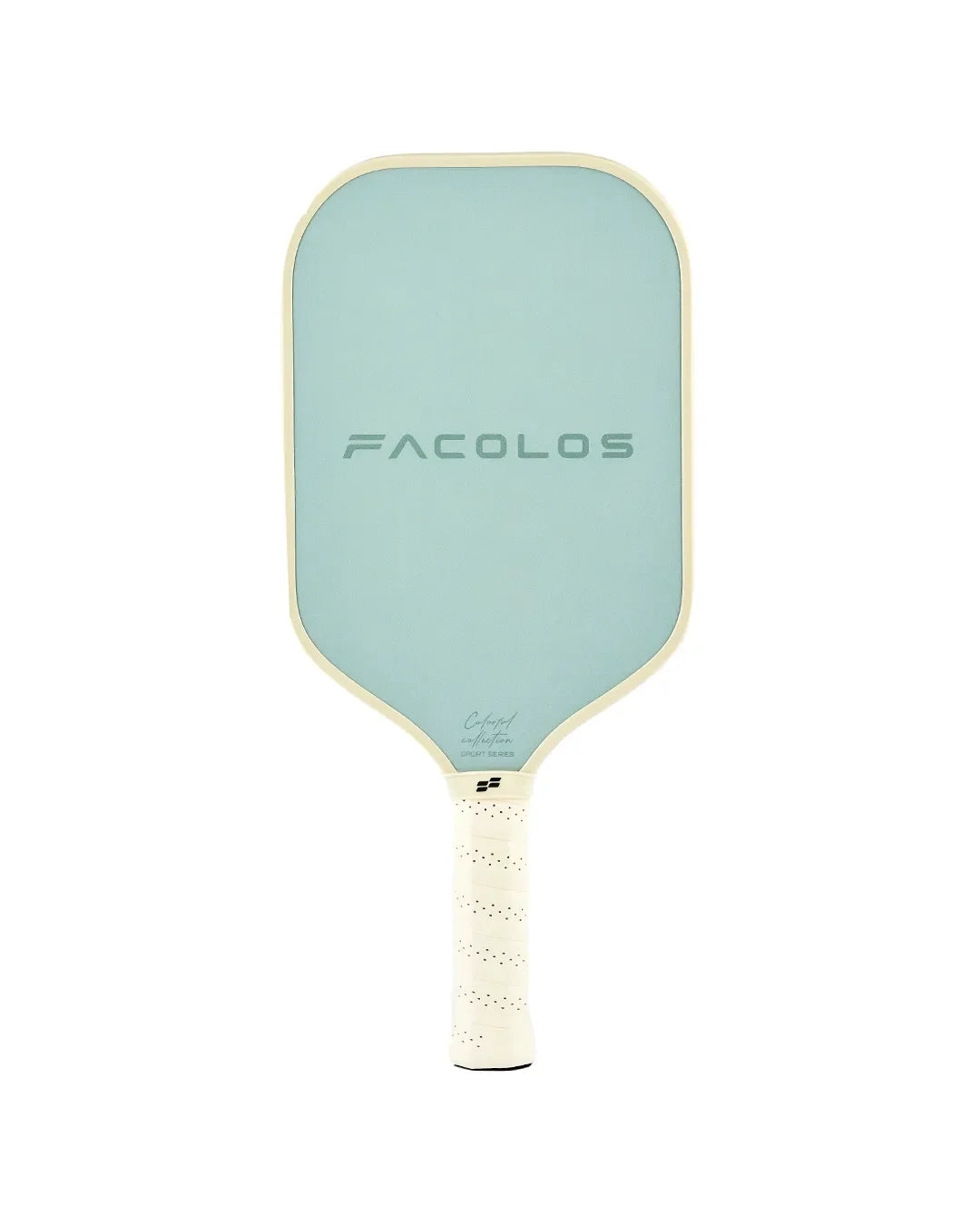 Facolos green pickleball paddle with white grip, official Facolos Australia product