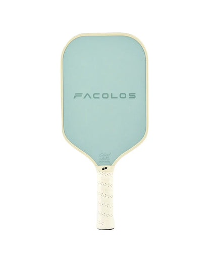 Facolos green pickleball paddle with white grip, official Facolos Australia product