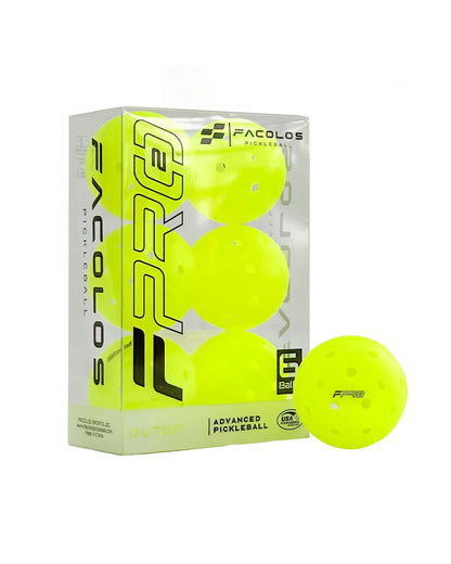 Facolos F-Pro Gen 2 Pickleball Balls loose neon | Facolos Australia