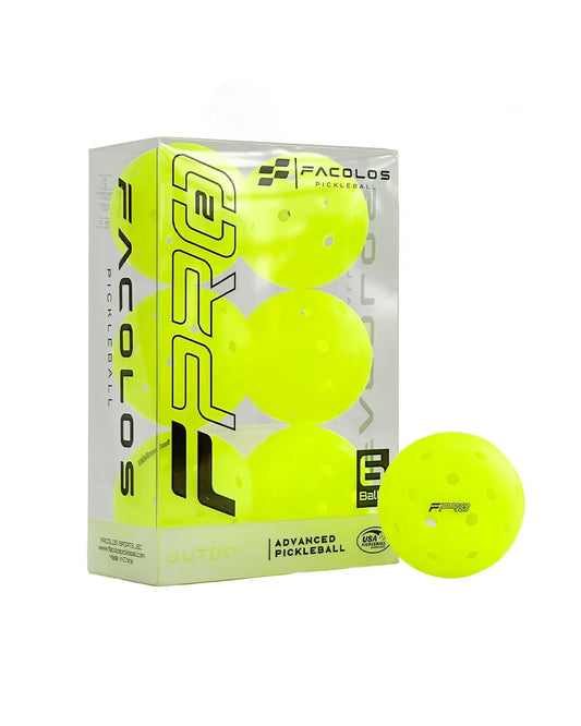 Facolos F-Pro Gen 2 Pickleball Balls loose neon | Facolos Australia