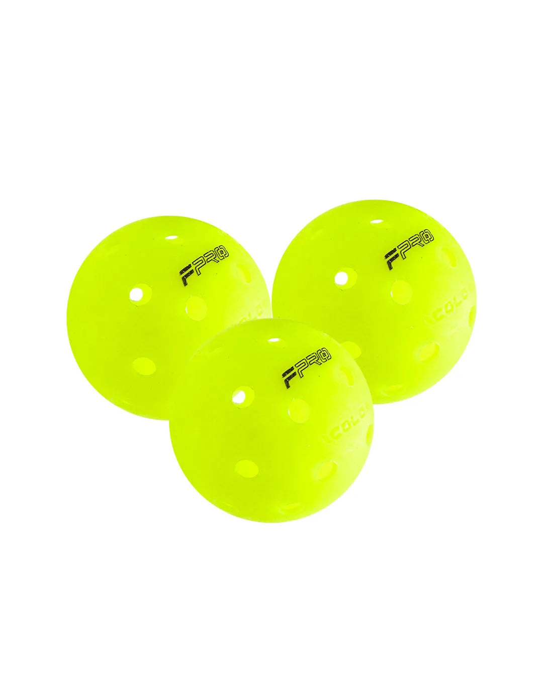 Facolos F-Pro Gen 2 Pickleball Balls 3-Pack Neon | Facolos Australia