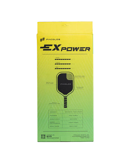 Facolos ExPower Black paddle grip close-up | Facolos Australia