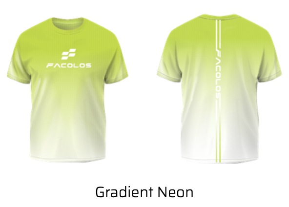 T-shirt Tardio - Gradient