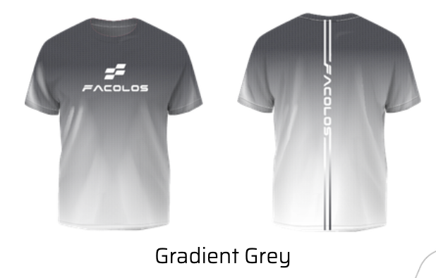T-shirt Tardio - Gradient