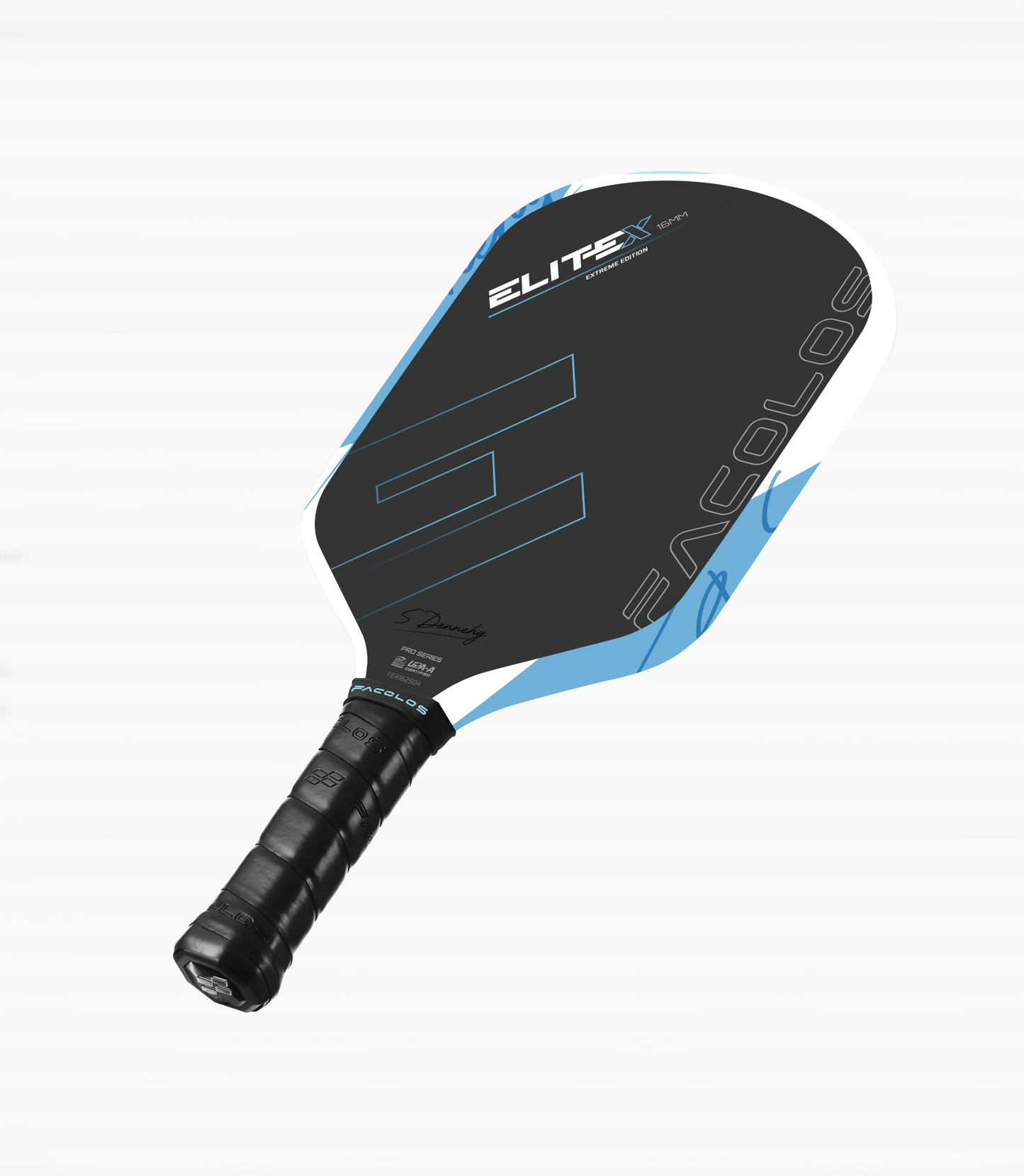 Sahra Dennehy Signature Paddle grip view | Facolos Australia