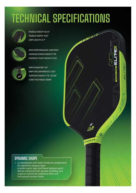 PRE-ORDER - GABE TARDIO SIGNATURE PADDLE - LIMITED VERSION